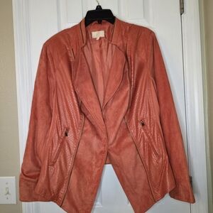 Liz Lange Burnt Orange Blazer Jacket